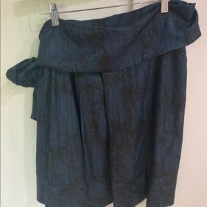 Marc Jacobs Silk Skirt Size 6 Blue